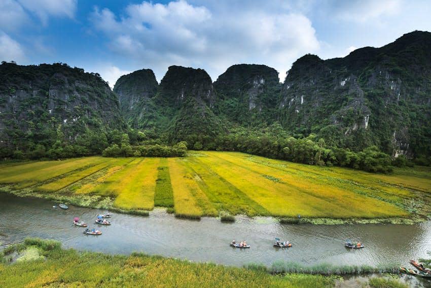 ilustrasi Ninh Binh, Vietnam 