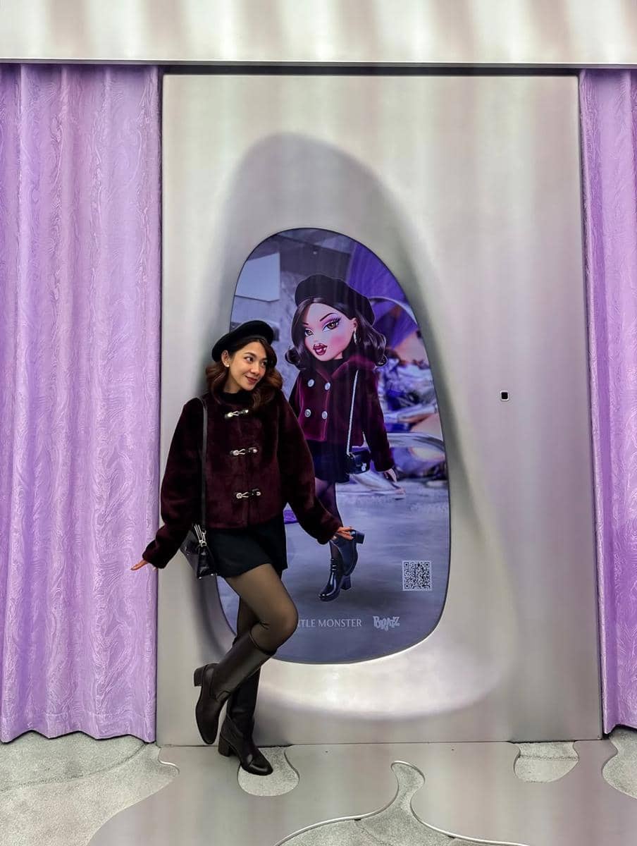 Dinda Kirana liburan ke Korea Selatan