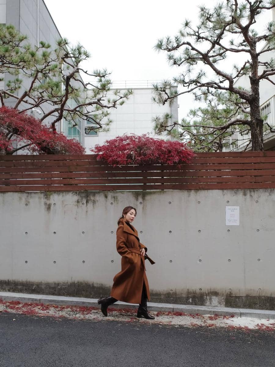 Dinda Kirana liburan ke Korea Selatan