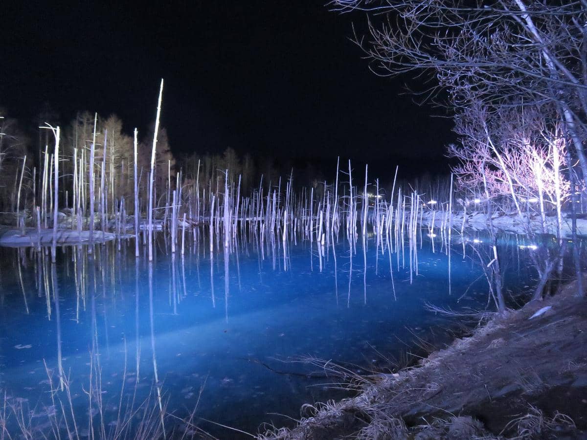 potret Shirogane Blue Pond