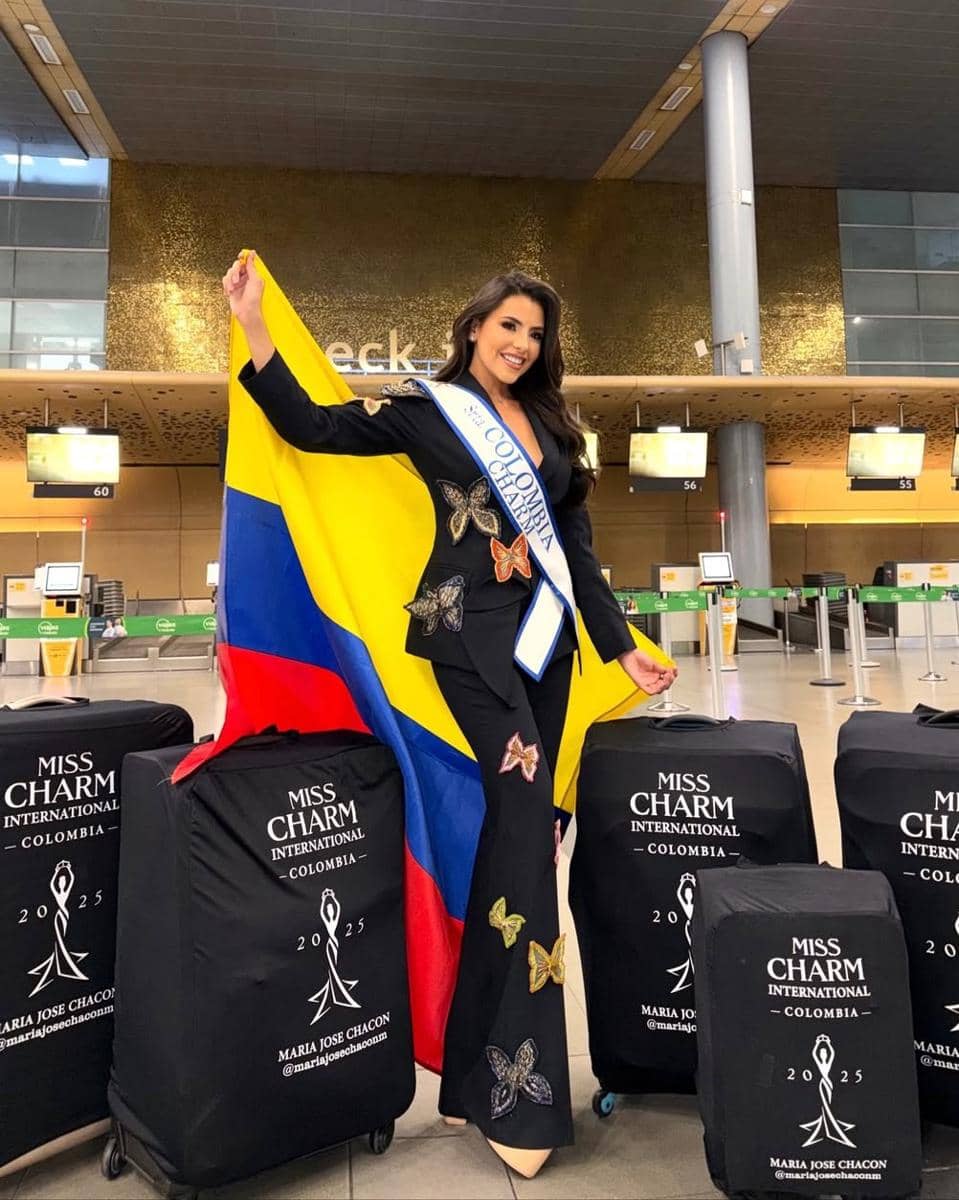 potret Maria Jose Chacon, Miss Charm Kolombia 2025