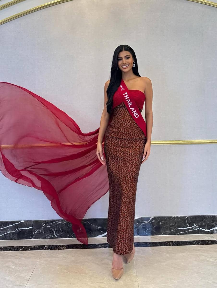 potret Naruemol Phimphakdee, Miss Charm Thailand 2025