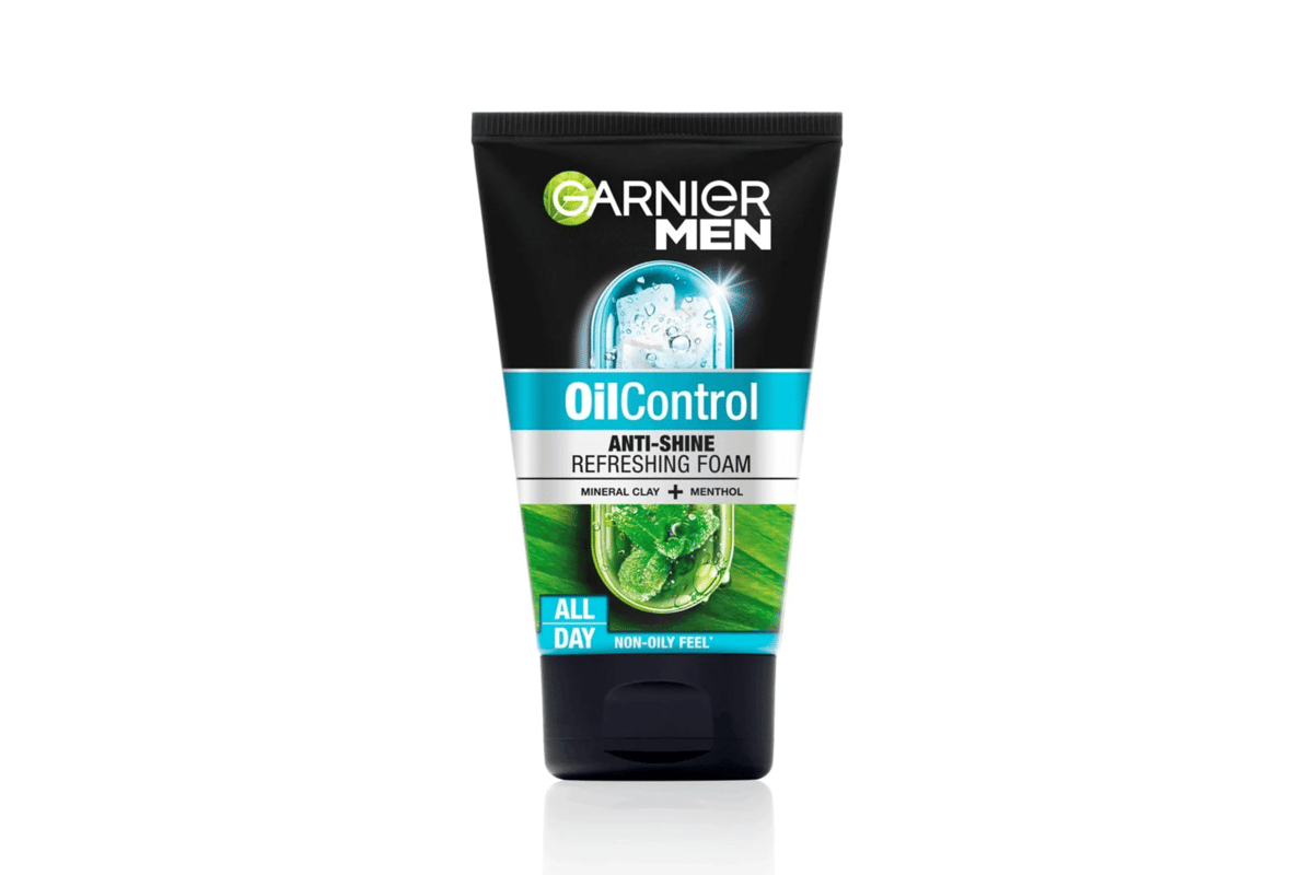 Garnier Men Turboligh Oil Control Cooling Foam