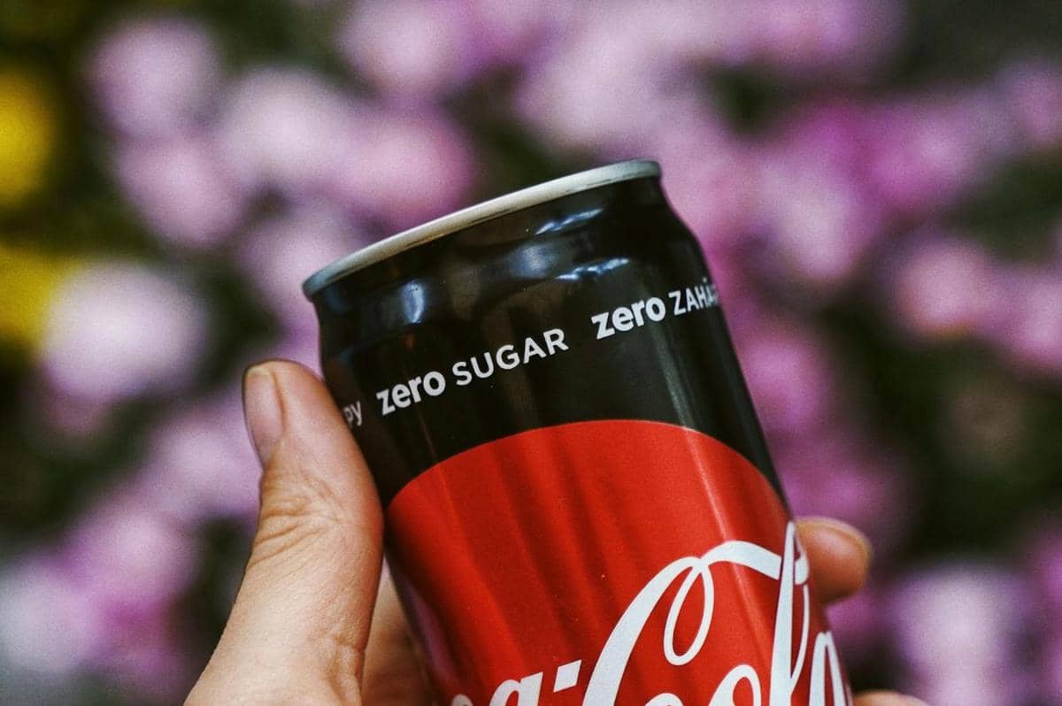 Soda zero sugar.