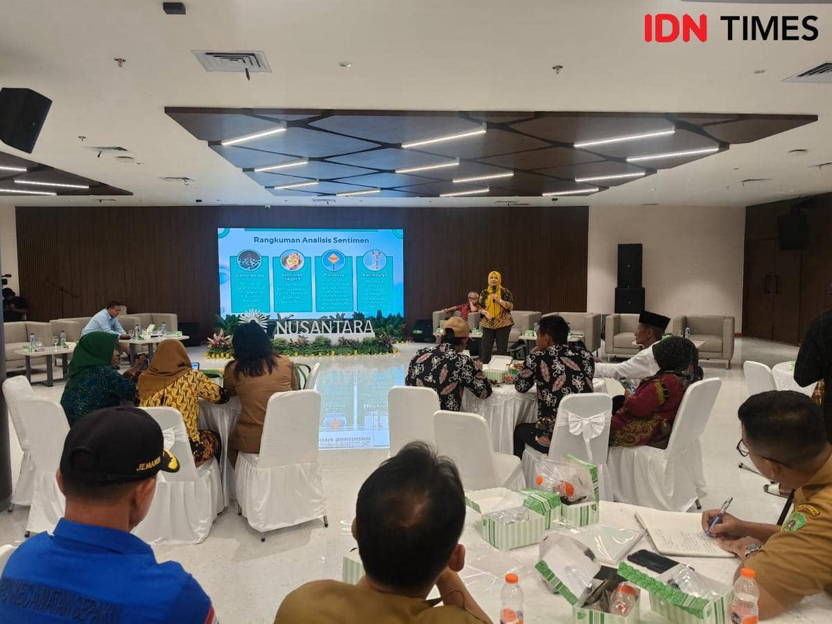 Sri Muliati anggota tim peneliti dari Unmul saat beberkan hasil penelitiannya