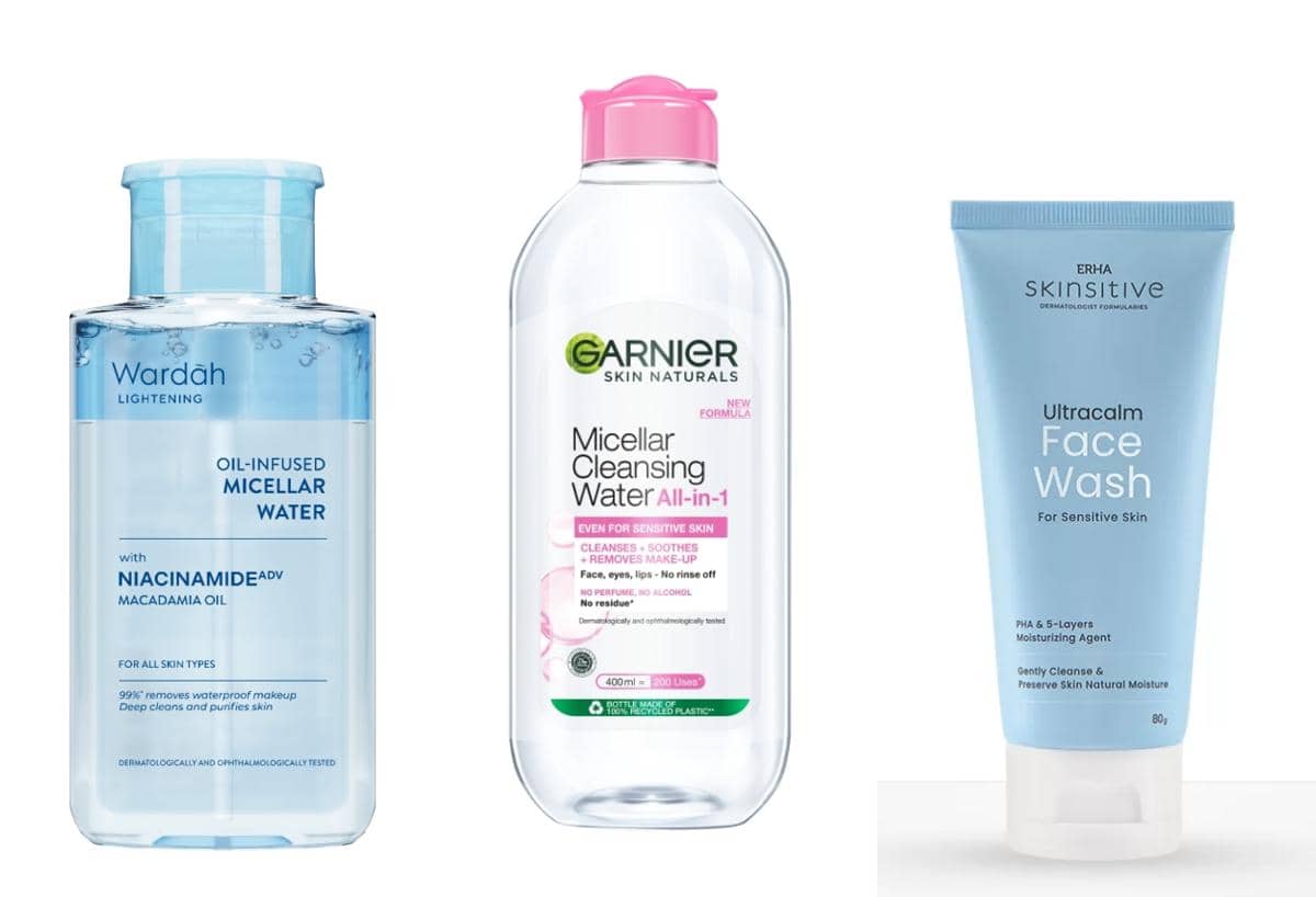 rekomendasi cleanser terbaik 2025