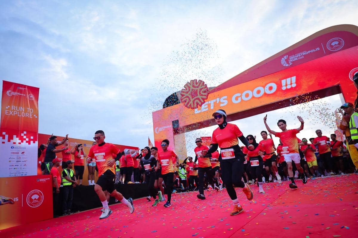 Industropolis Run 2025 strategi KEK Industropolis Batang gaet minat investasi sport tourism