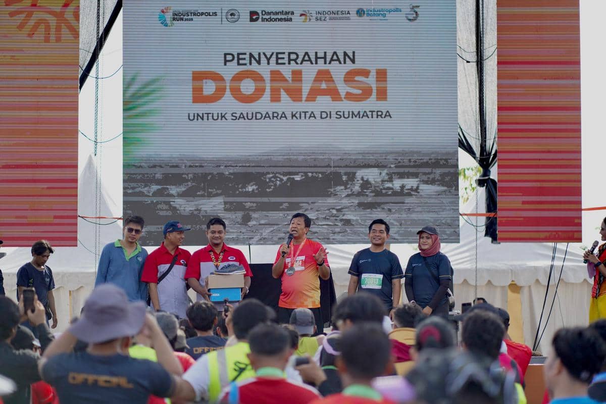 Industropolis Run 2025 strategi KEK Industropolis Batang gaet minat investasi sport tourism