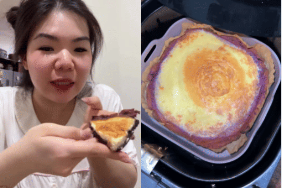 Tangkapan layar ubi cheesecake ala Shani Amelia