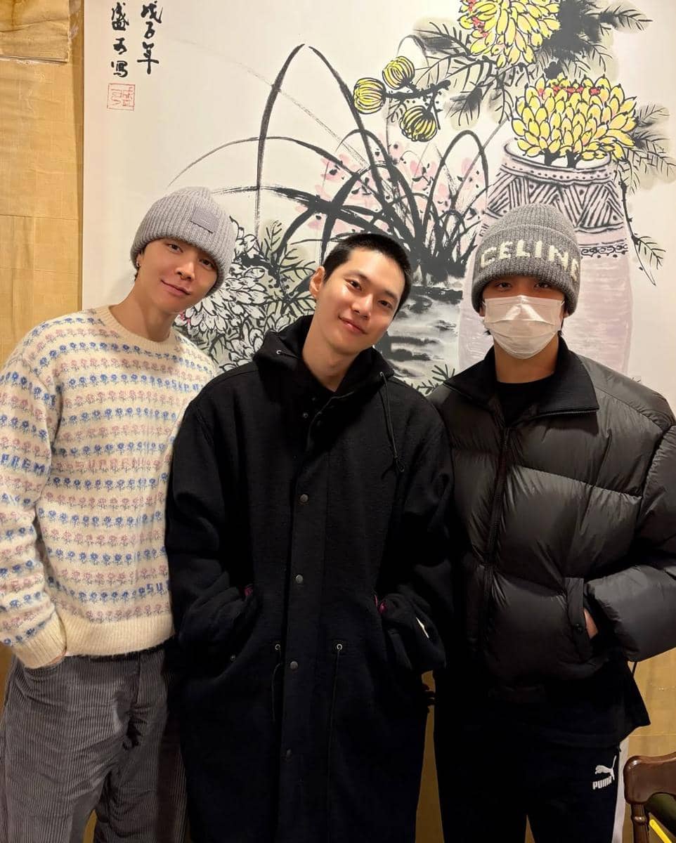 Momen Doyoung dan Jungwoo farewall bareng member NCT sebelum wamil