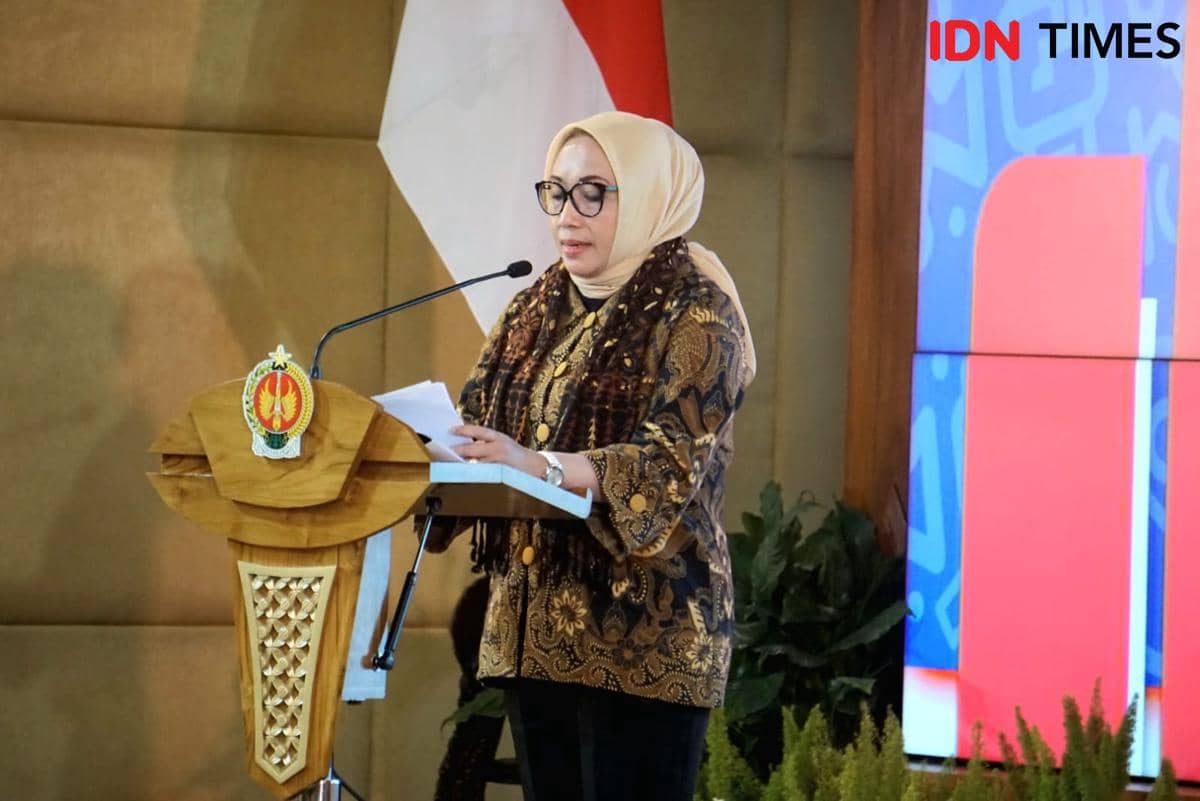 Menteri Pemberdayaan Perempuan dan Perlindungan Anak (PPPA) Arifatul Choiri Fauzi