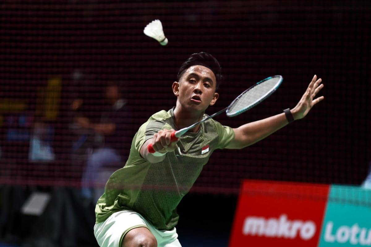 Tunggal putra, Alwi Farhan kandas di partai pembuka semifinal beregu putra antara Indoensia kontra Singapura di SEA Games 2025