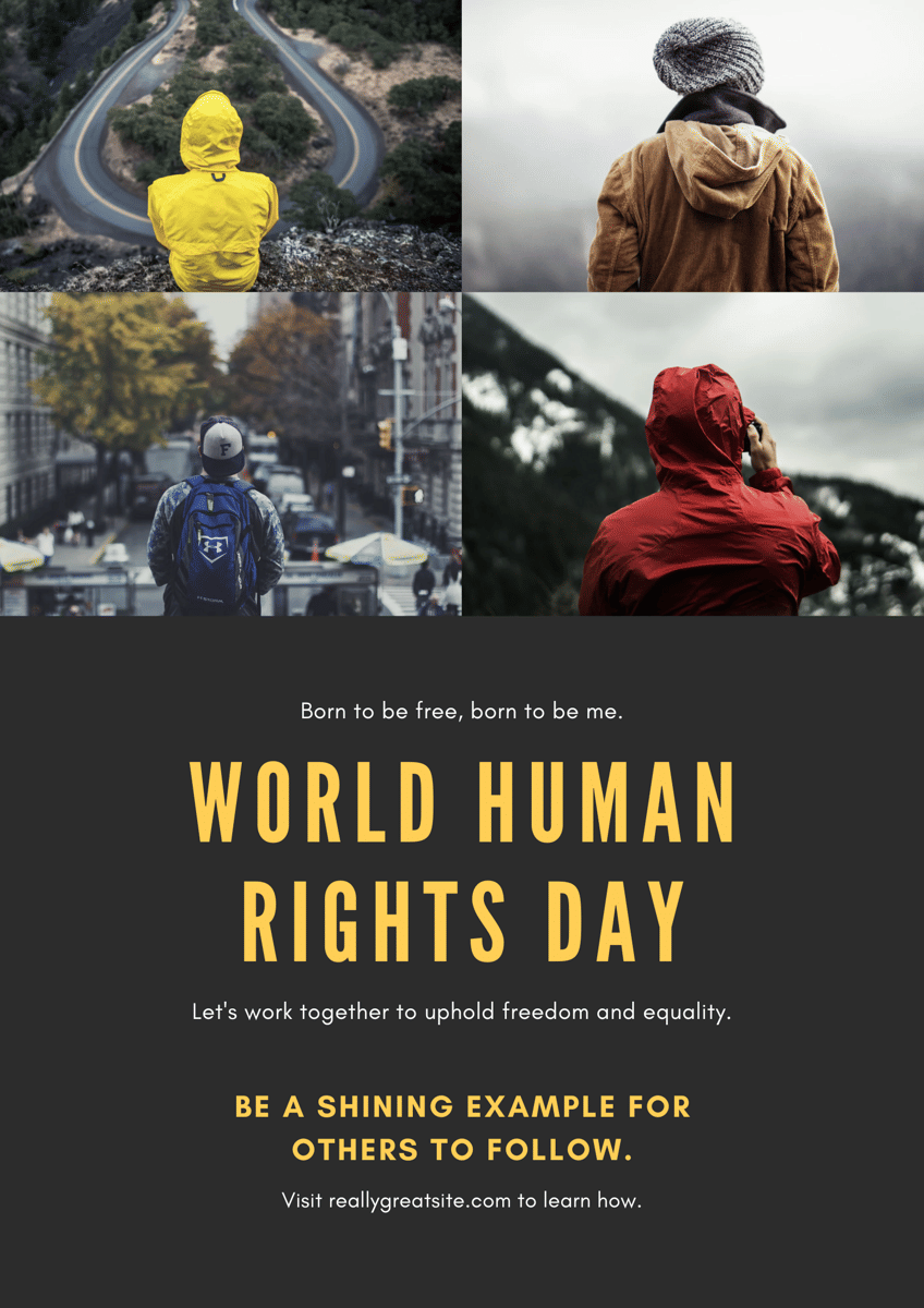 Poster World Human Rights Day