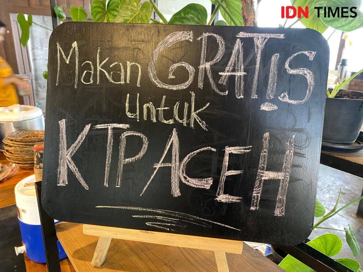 Warung makan khas Aceh Keumala di Kapanewon Kasihan Kabupaten Bantul.