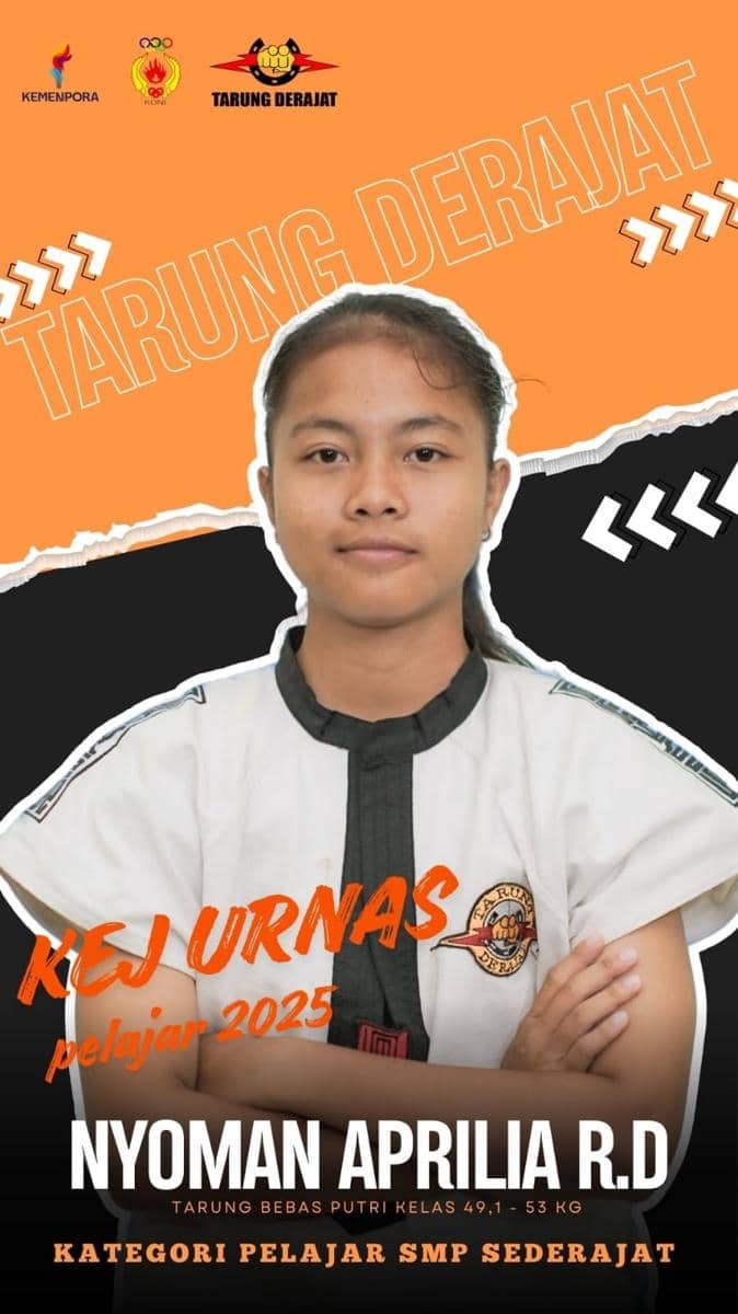 Atlet muda asal Lampung, Nyoman Aprilia