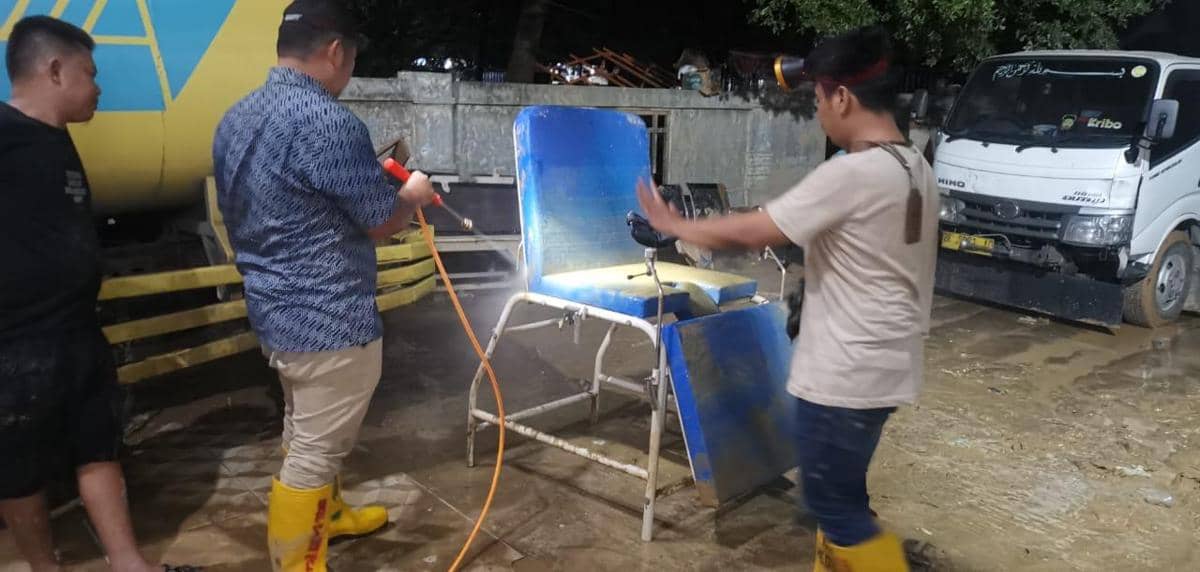 Sempat Terendam Lumpur 40 Cm, RSUD Aceh Tamiang Kini Beroperasi Lagi