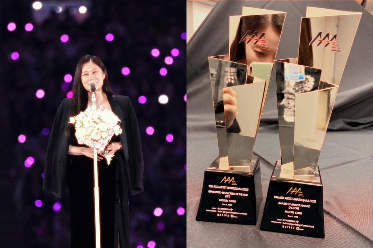 Momen Moon So Ri di Asia Artist Awards 2025