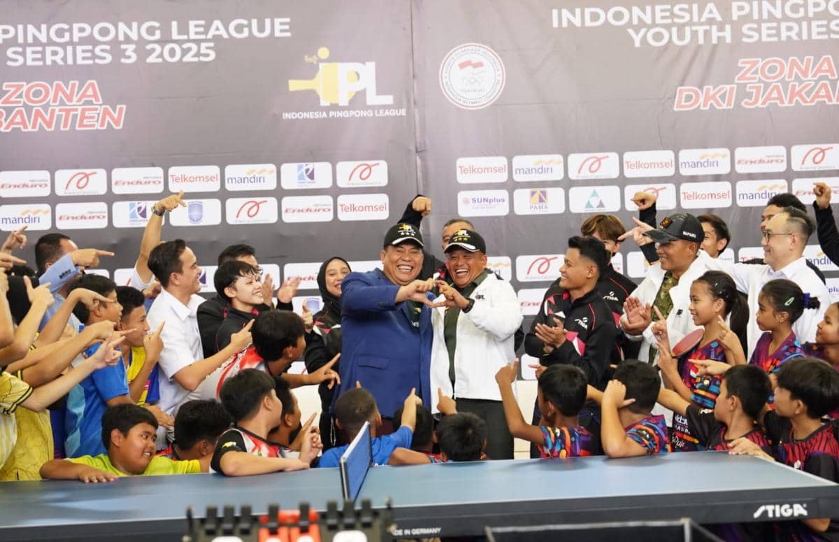Indonesia Pingpong League (IPL) Youth Series 3 zona Jakarta-Banten diramaikan atlet SEA Games 2025 (Dokumentasi IPL)