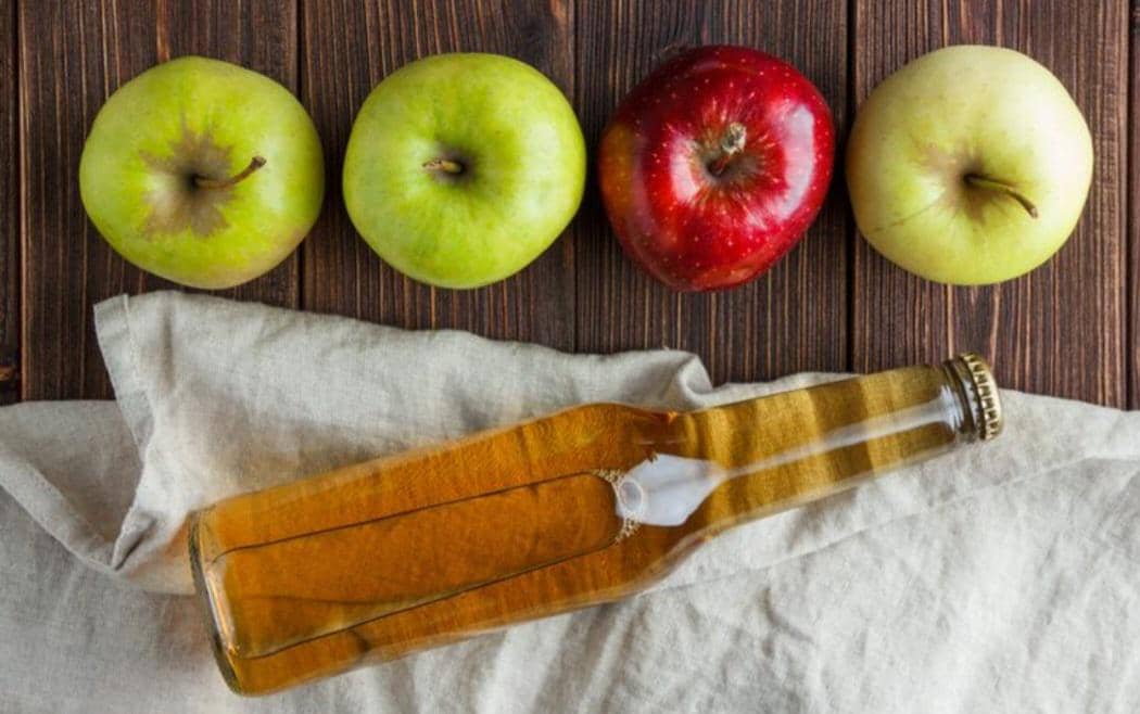 ilustrasi cuka apel rumahan