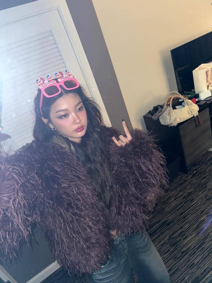 potret ulang tahun Yoonchae KATSEYE