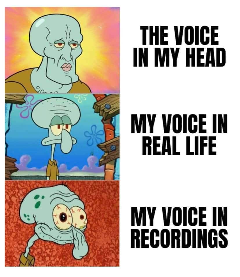 meme SpongeBob tentang nyanyi