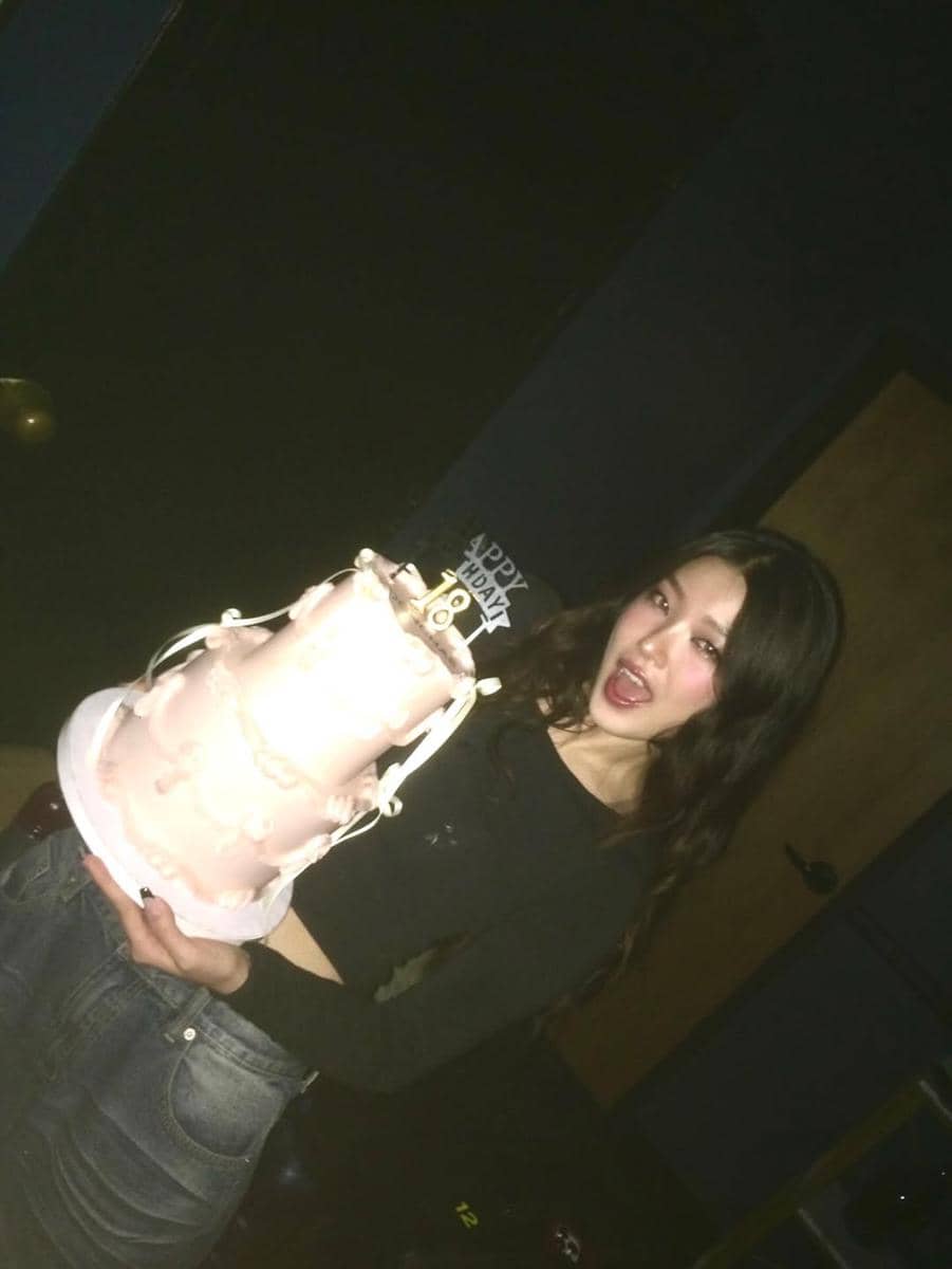 potret ulang tahun Yoonchae KATSEYE