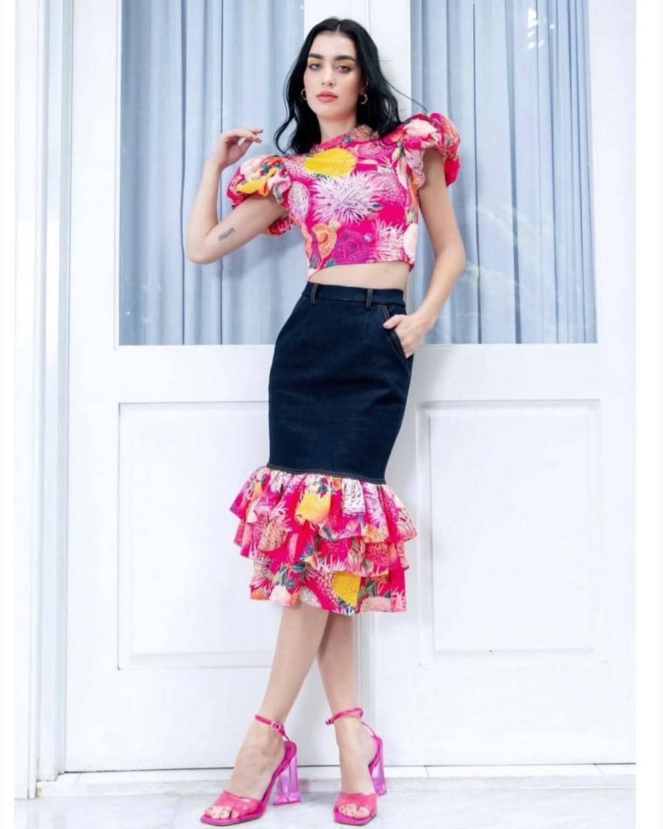 Gaya Kasual ala Anastasia Lion