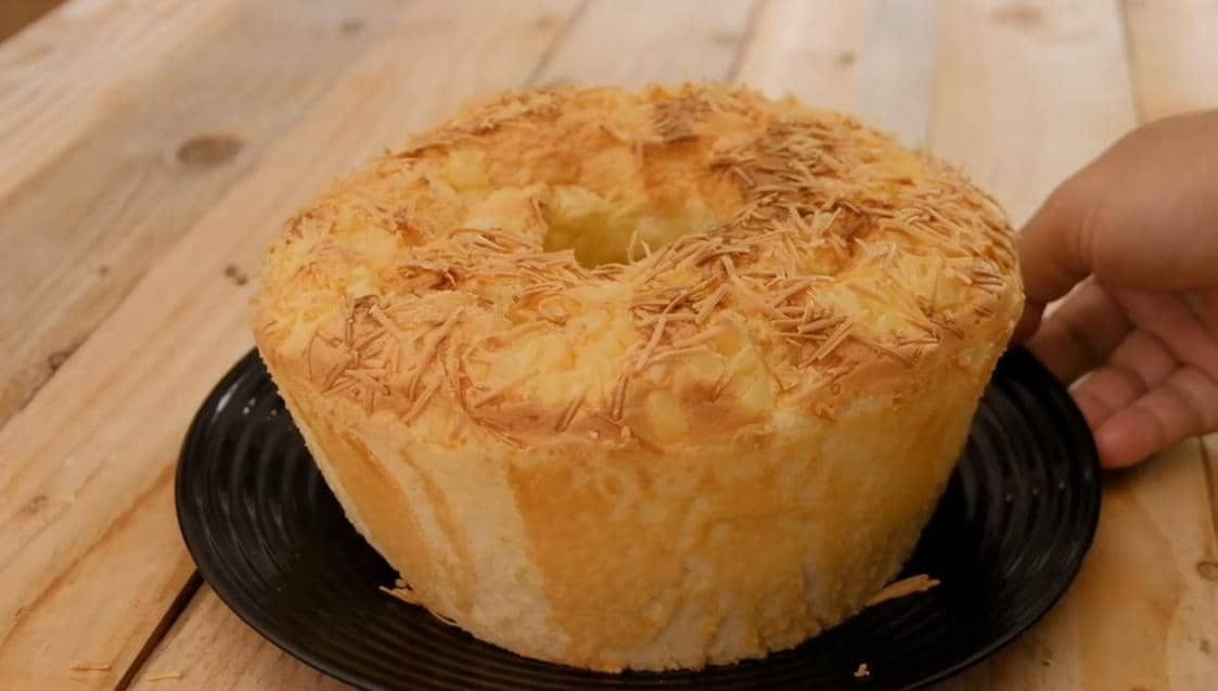 ilustrasi cheese chiffon cake