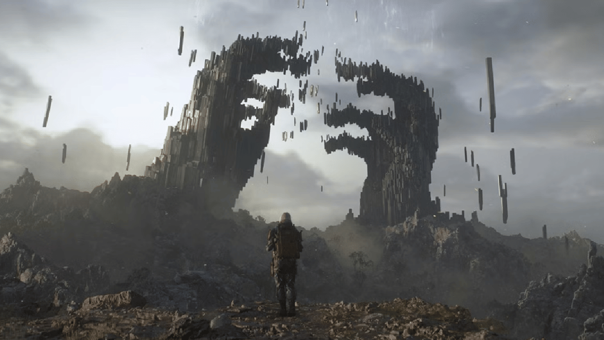 cuplikan gameplay Death Stranding 2: On the Beach