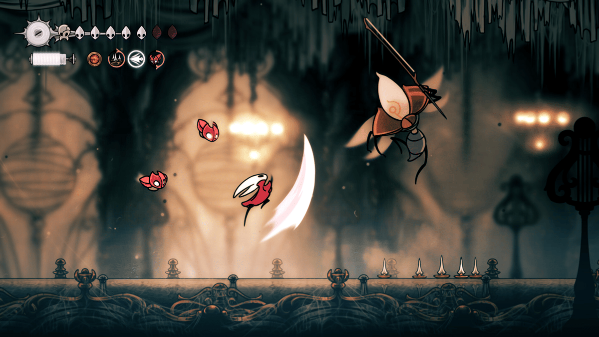 cuplikan gameplay Hollow Knight: Silksong