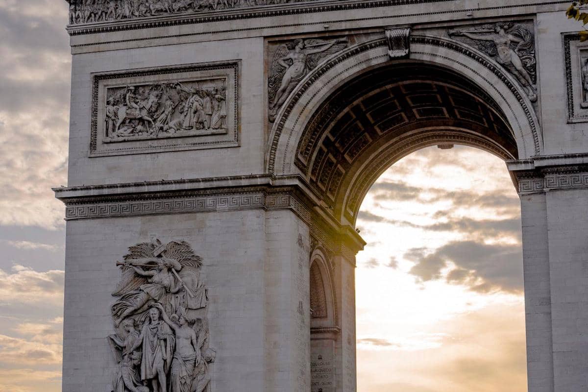 potret Arc de Triomphe 