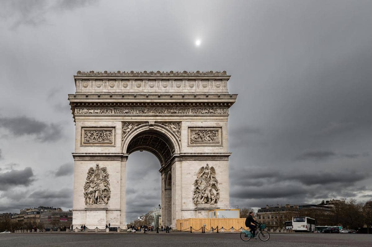 potret Arc de Triomphe