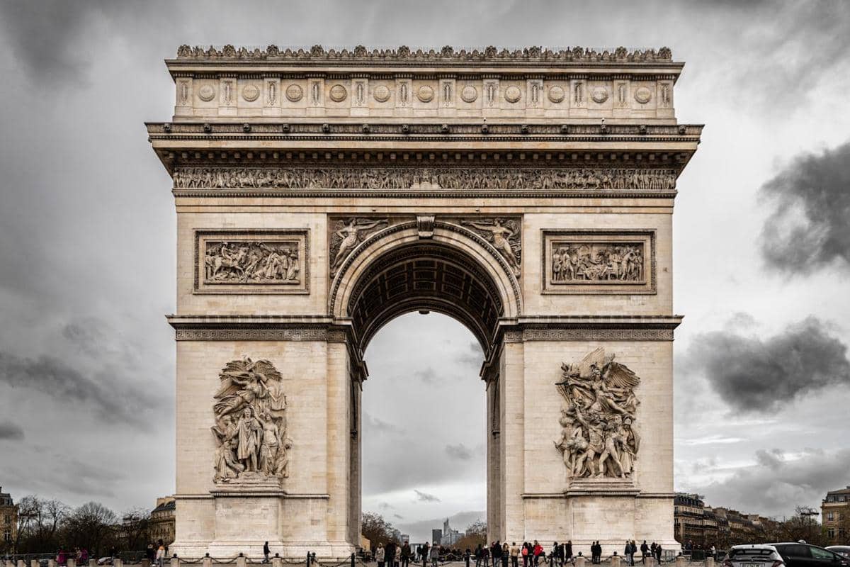 potret Arc de Triomphe 