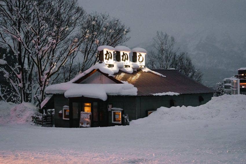 ilustrasi salju Hokkaido 