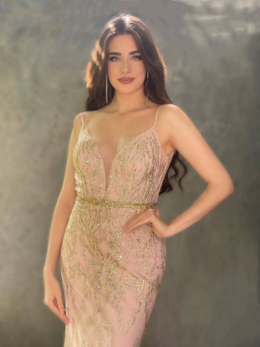 potret Juliana Lopes, Miss Charm Portugal 2025 