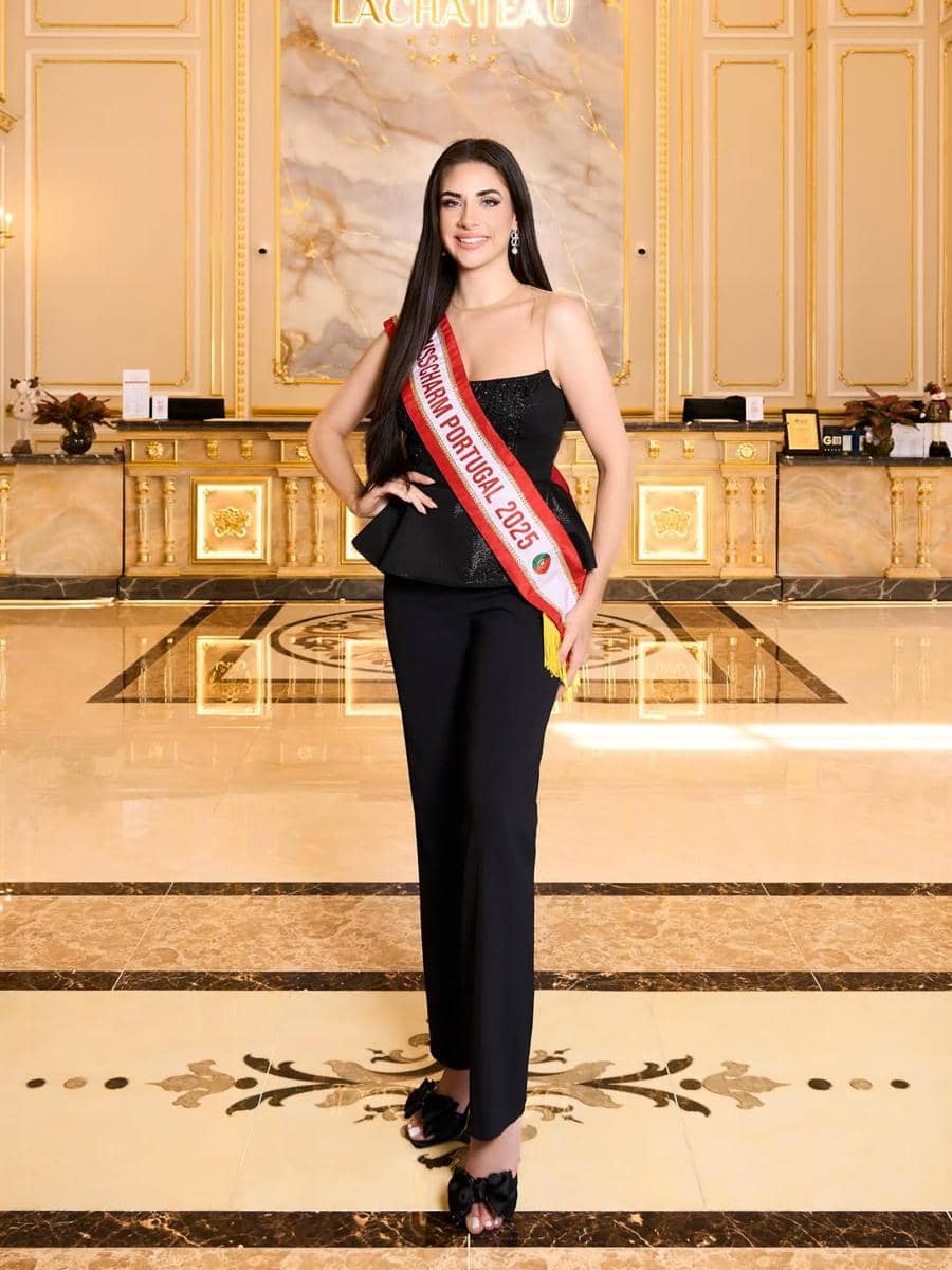potret Juliana Lopes, Miss Charm Portugal 2025 
