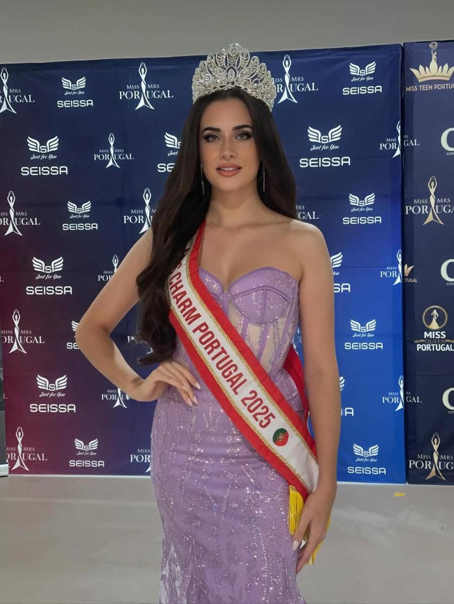 potret Juliana Lopes, Miss Charm Portugal 2025 
