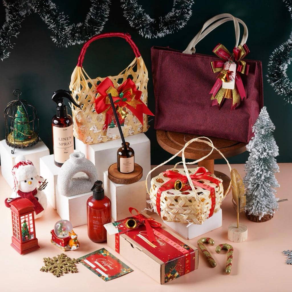 Ilustrasi hampers Natal (Shopee/Oscilla Official)