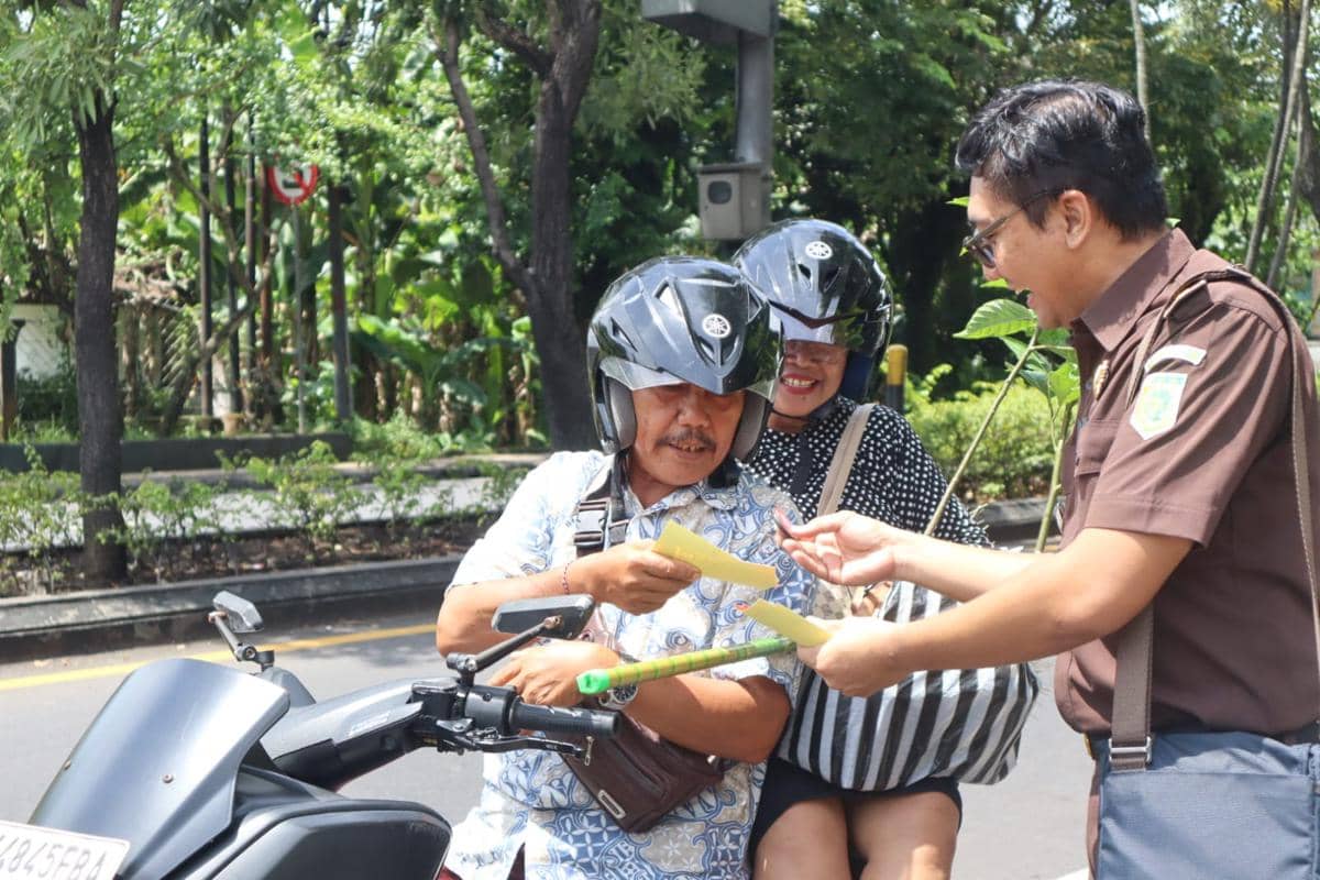 Peringatan Hari Anti Korupsi Sedunia (HAKORDIA) di Kabupaten Jembrana, Selasa (9/12/2025).