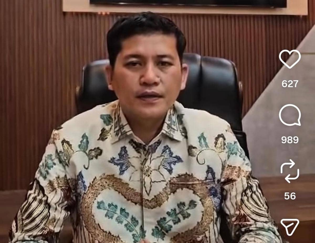 Bupati Aceh Selatan, Mirwan MS (Instagram.com/@@h.mirwan_ms_official)