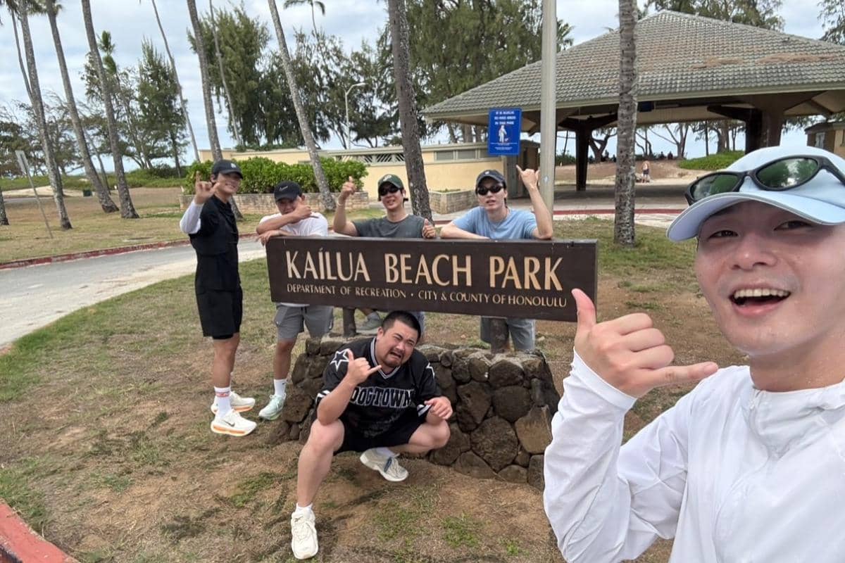 potret Wooga Squad dan kawan-kawan liburan di Hawaii (instagram.com/bn_sj2013)