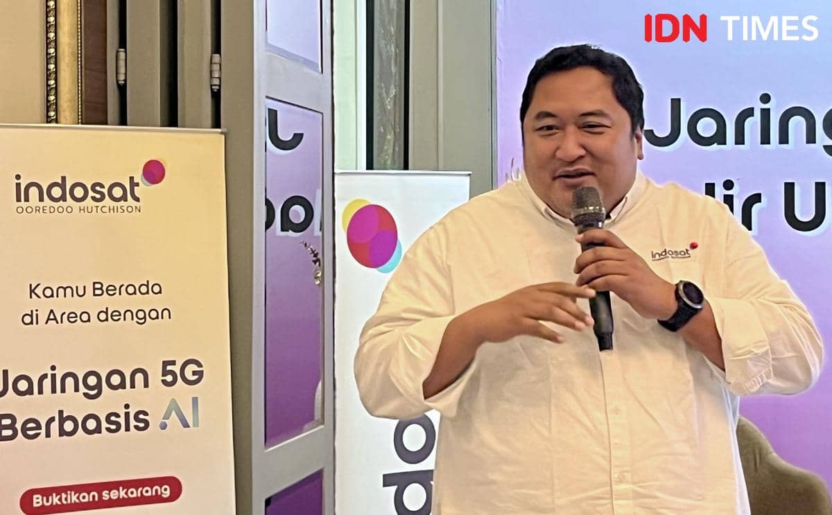SVP Head of Region Central Java Indosat Ooredoo Huthcison, Joko Tri Wibowo. (IDN Times/Dhana Kencana)