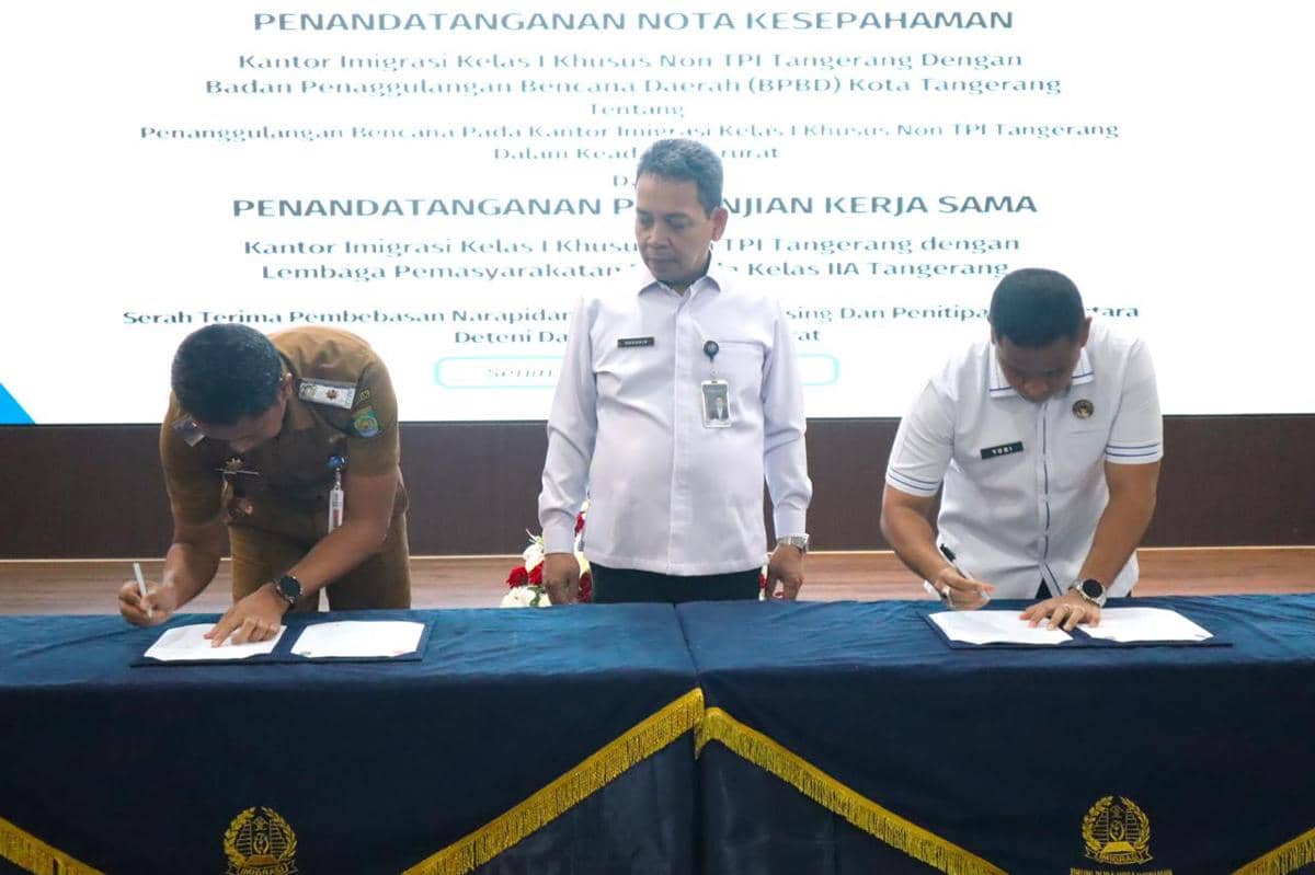 Imigrasi Tangerang Gandeng BPBD dan Lapas Pemuda Tingkatkan Kesiapsiagaan Darurat (Dok. Imigrasi Tangerang)