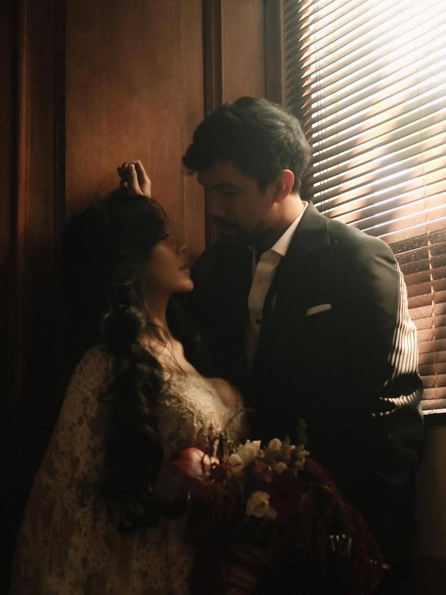 potret prewedding Amanda Zahra dan Adli