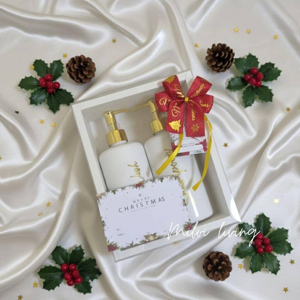 Ilustrasi hampers Natal (Shopee/Milvi Living)