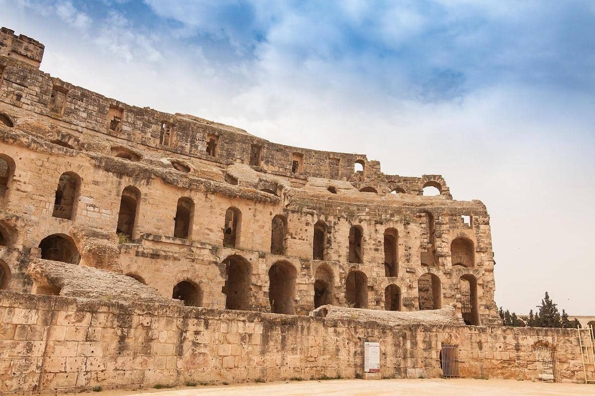 Amphitheatre of El Djem di Tunisa