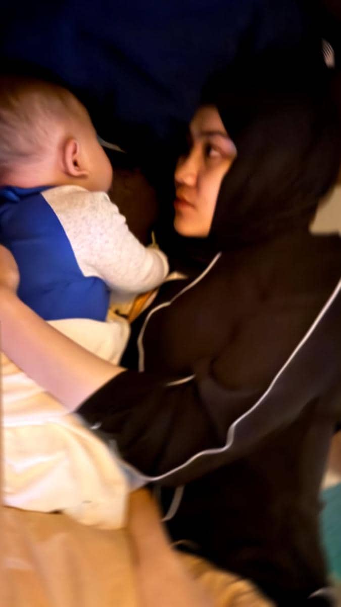 Thariq dan Aaliyah umrah