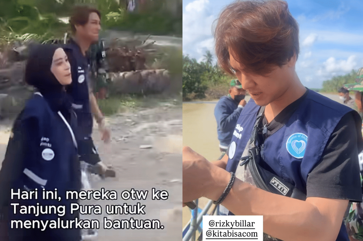 Artis bantu korban bencana banjir di sumatera