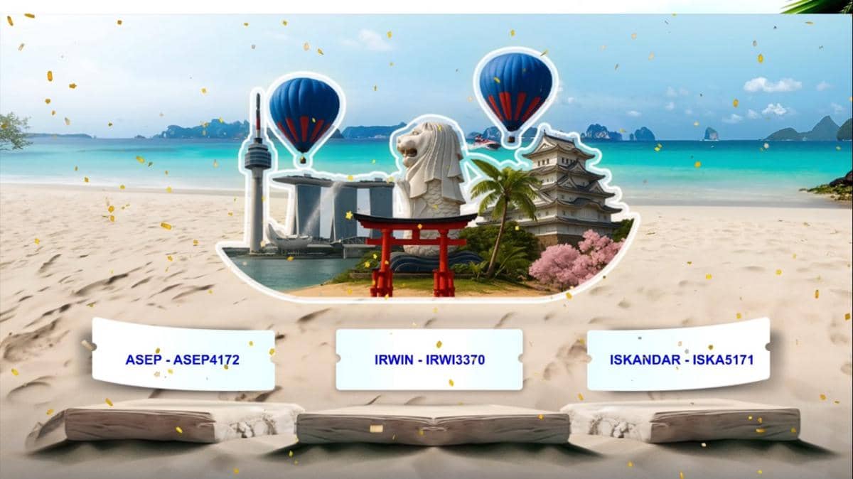 Pemenang undian final Mobil Lubricants (Istimewa)