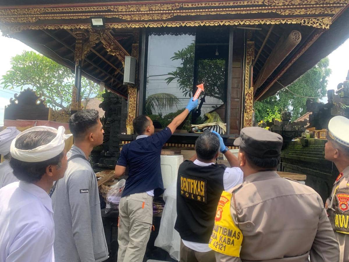 Pencurian di Pura Desa Kaba-Kaba Tabanan